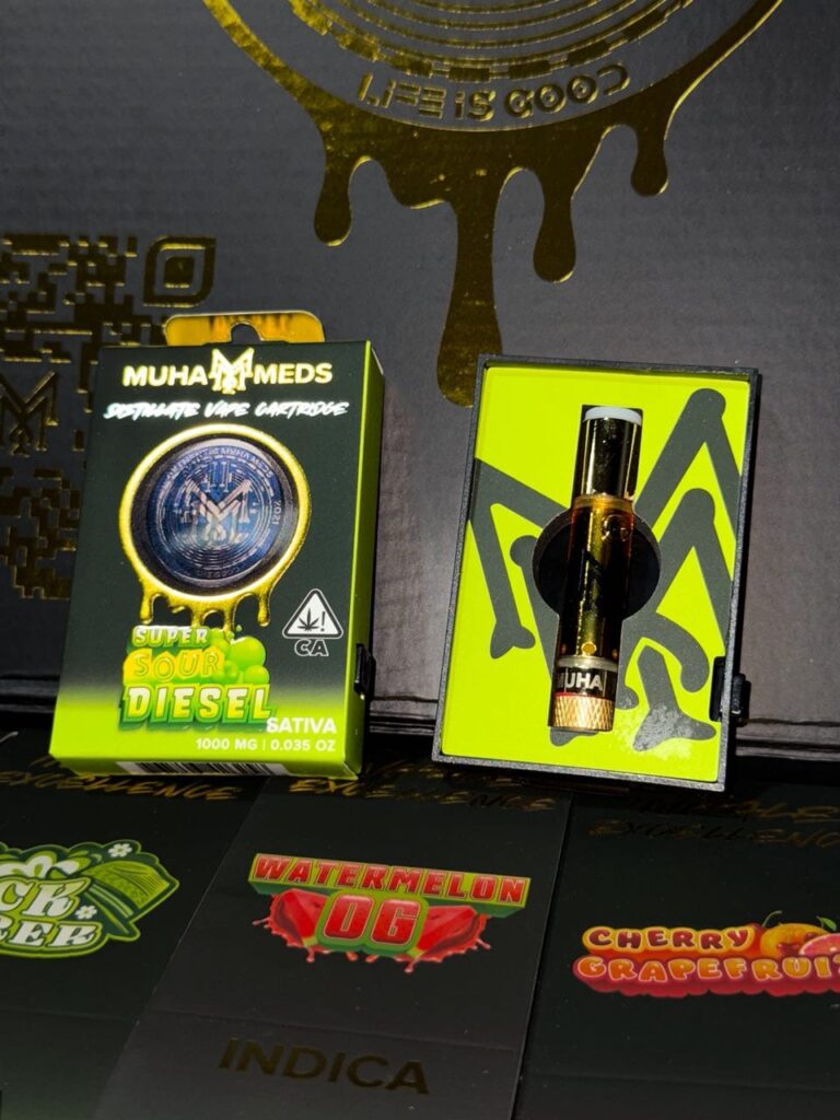 Muha Meds 1G Distillate Cartridges