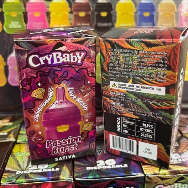 Crybaby 2G Disposable Baby Bottle With Edible