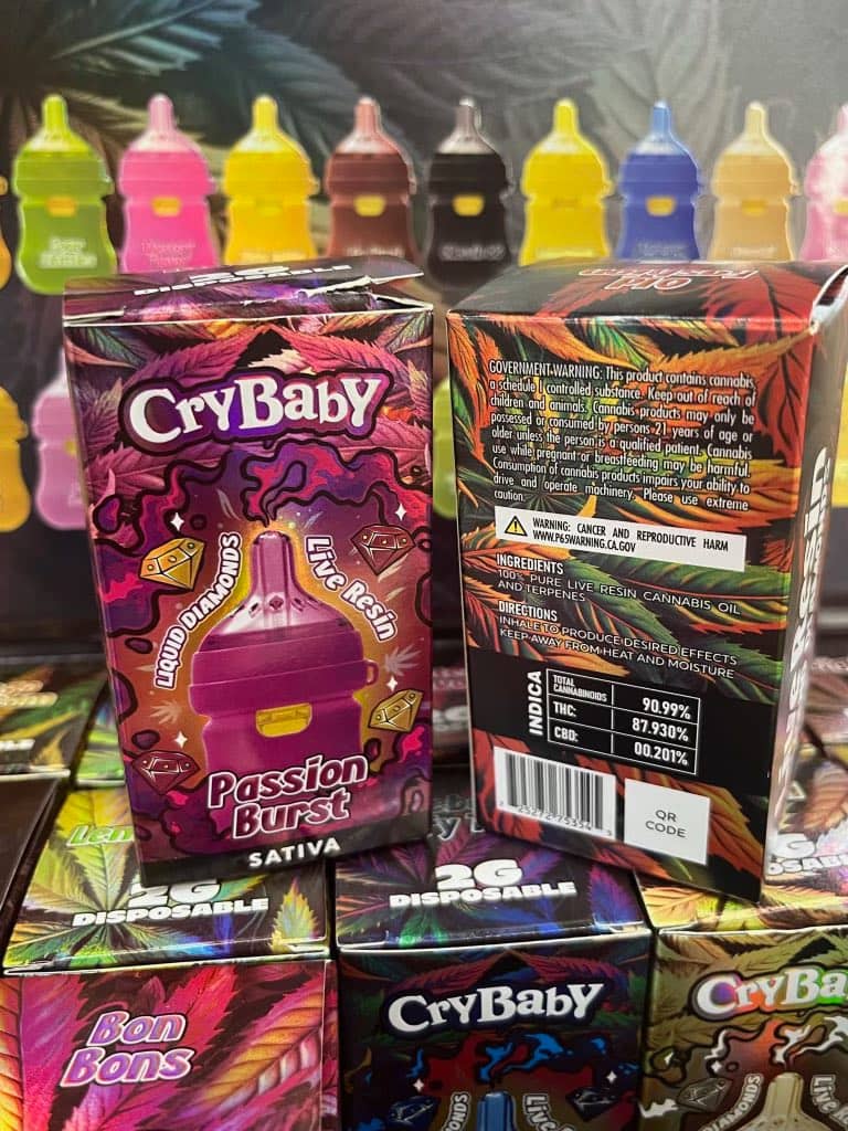 Crybaby 2G Disposable Baby Bottle With Edible