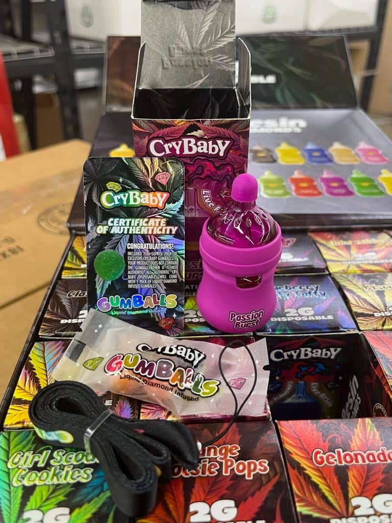 Crybaby 2G Disposable Baby Bottle With Edible