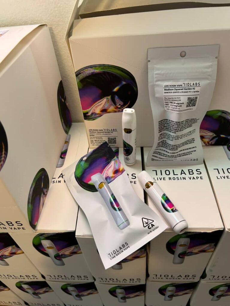 710 labs live rosin vape