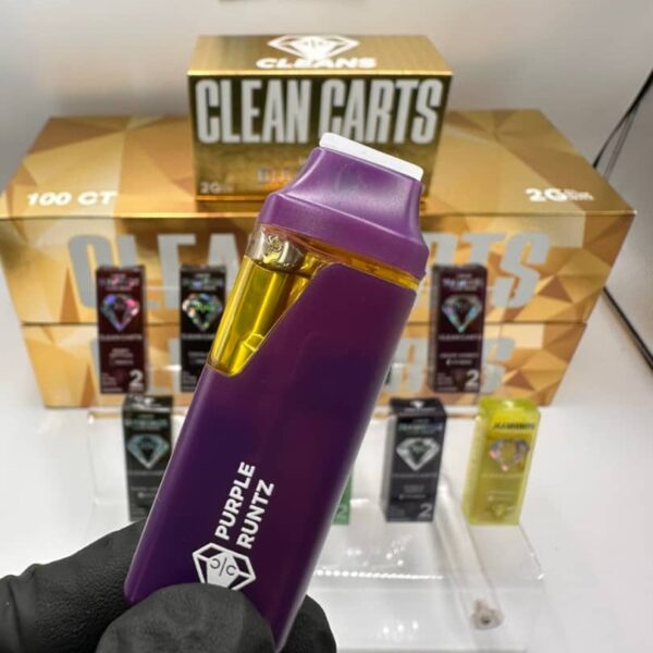 clean carts 2g disposable casino edition