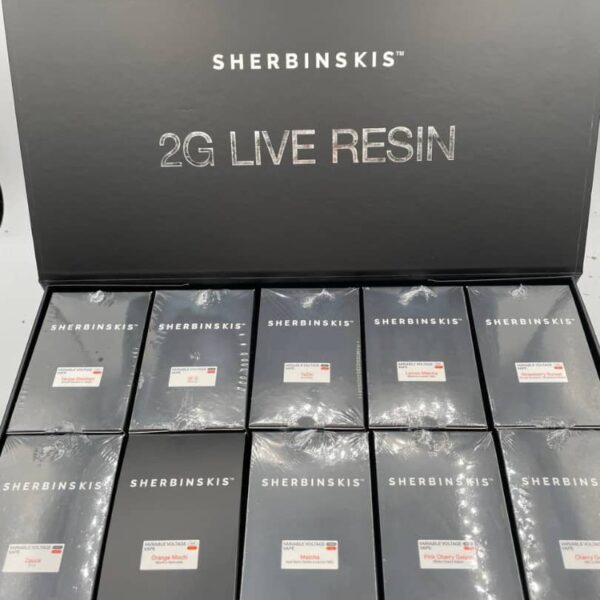 sherbinskis 2g live resin orange mochi