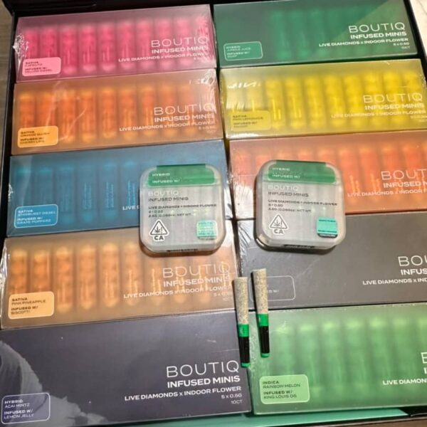 boutiq infused minis pre rolls