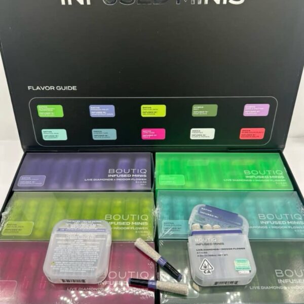 boutiq infused minis pre rolls