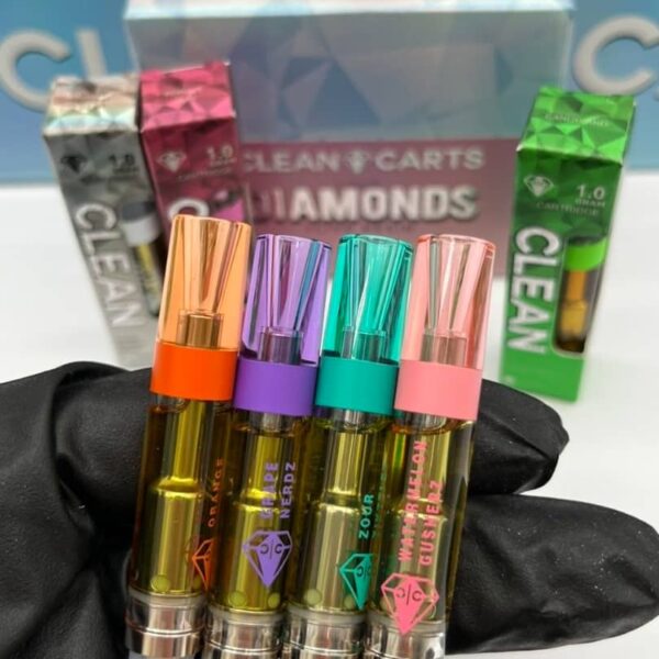 clean carts 1g cartridges cake vs candy edition