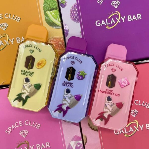 space club galaxy bars 2g disposable