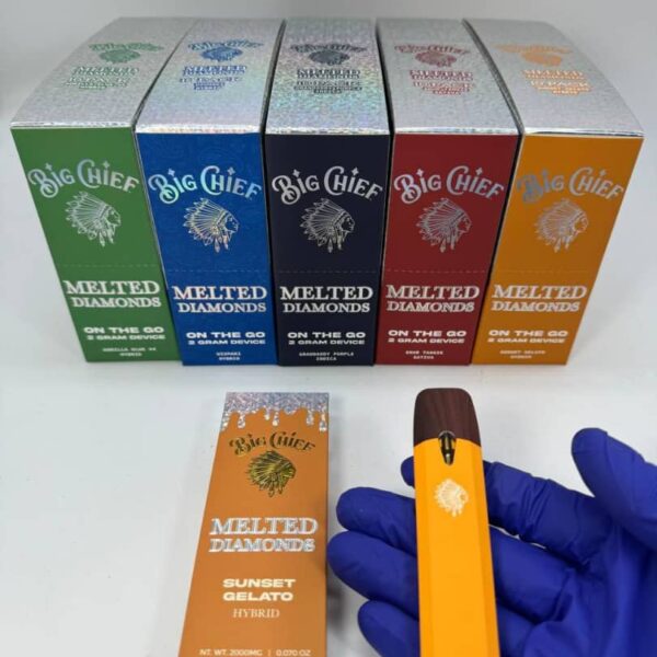 big chief 2g disposable melted diamonds