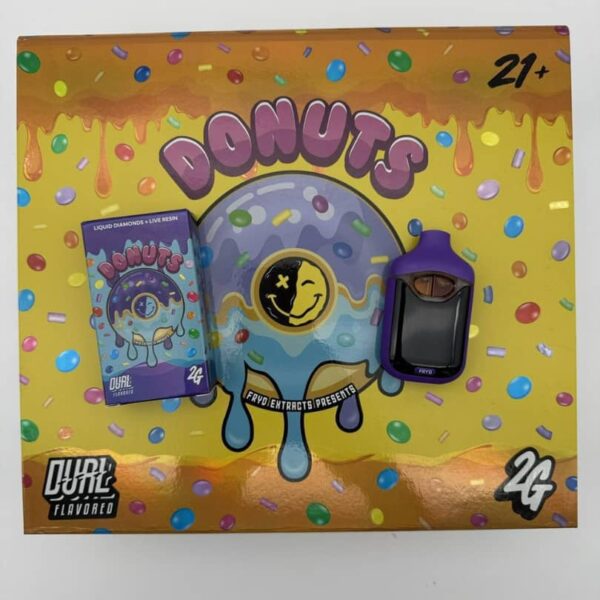 fryd donuts dual flavored 2g disposable