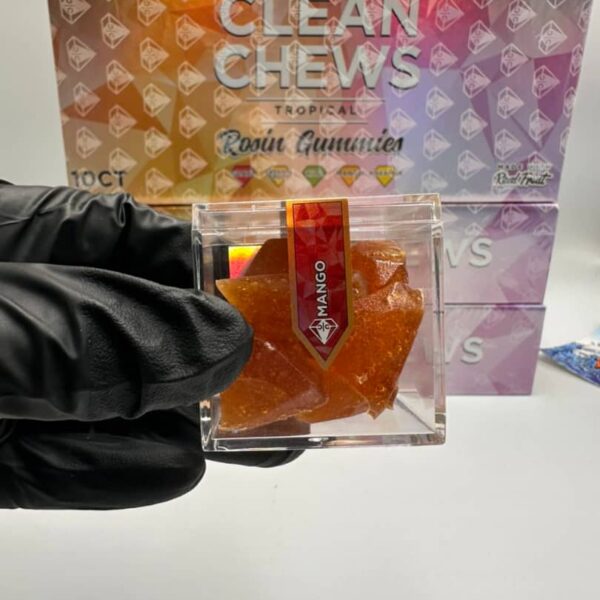 clean chews rosin gummies tropical flavors