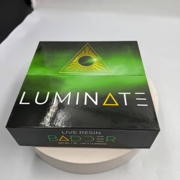 luminate live resin badder extracts