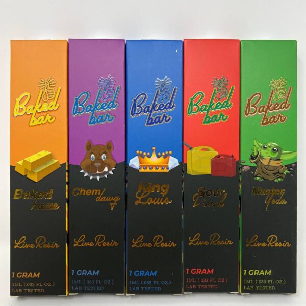 baked bar 1 gram disposable