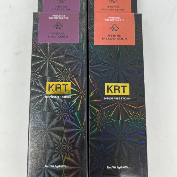 krt 1g disposable premium thc distillate sticks