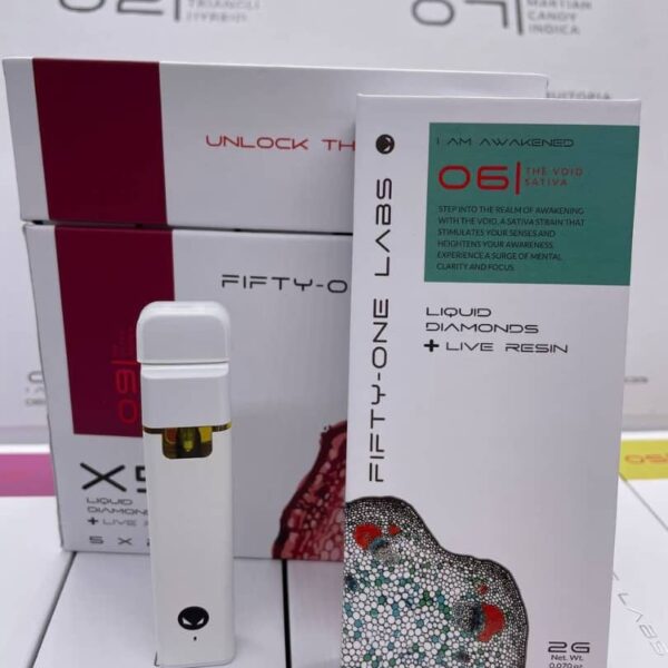 fifty one labs 2g live resin disposable