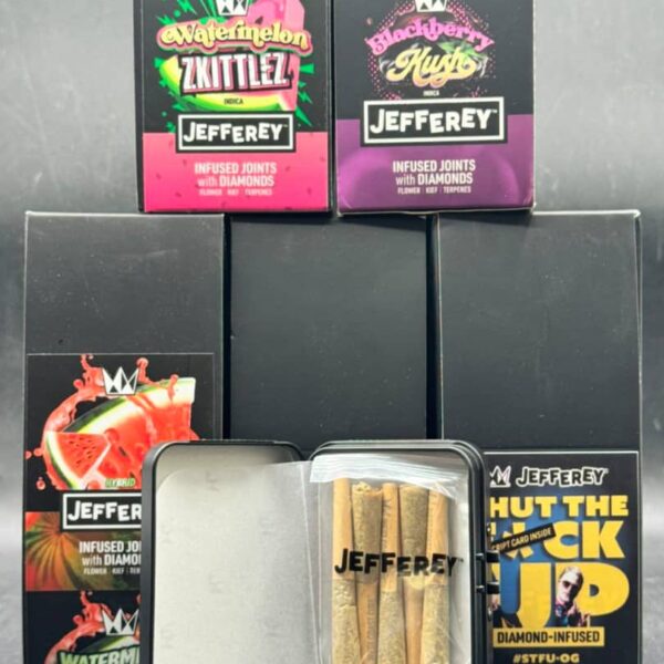 jeffery diamonds infused joints prerolls