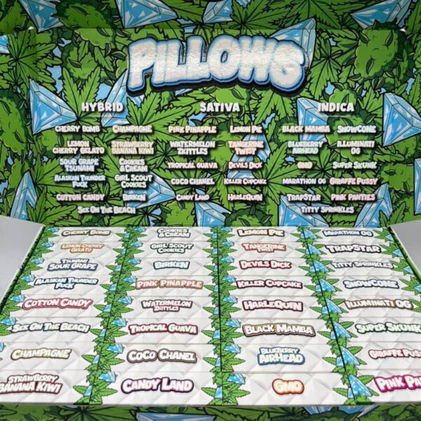 pillows powered by snooze premium flower 14g