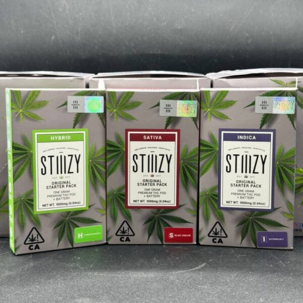 stiiizy original starter pack one(1g) gram thc pod