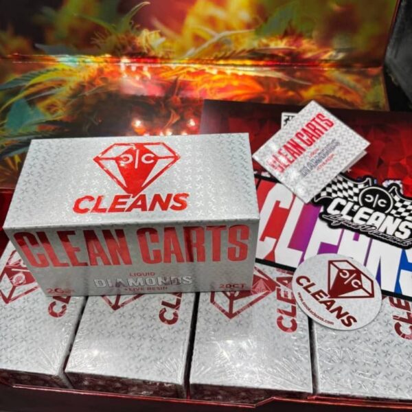 clean carts 2g disposable red box