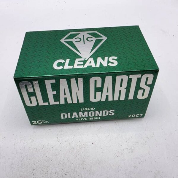 cleans clean carts 2g disposable green edition