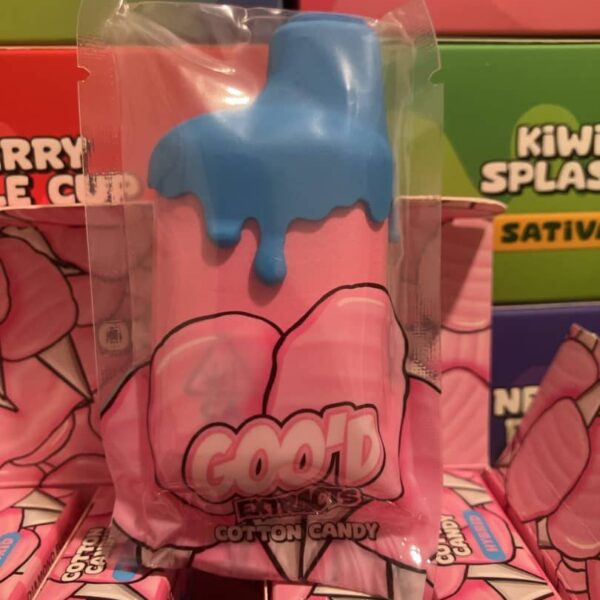 goo'd extracts 2g disposable cotton candy