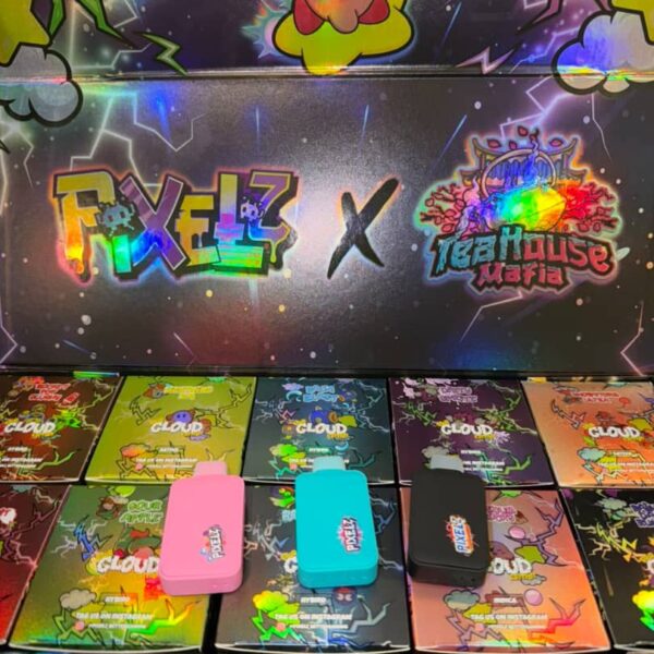 pixelz x tea house mafia