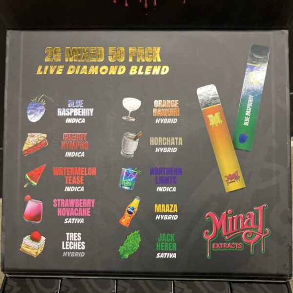 minaj extracts 2g disposable live diamonds blend