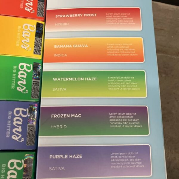 bars xl disposable vape 2 gram