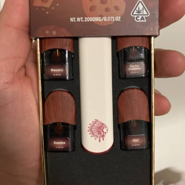 big chief on the go quad pod 2g disposable