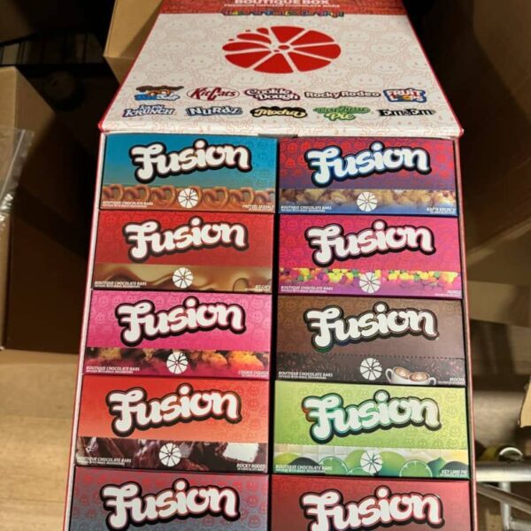 fusion boutique box premium infused chocolate bar
