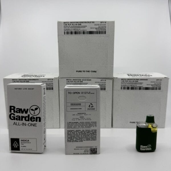 raw garden all in one sprout refined live resin