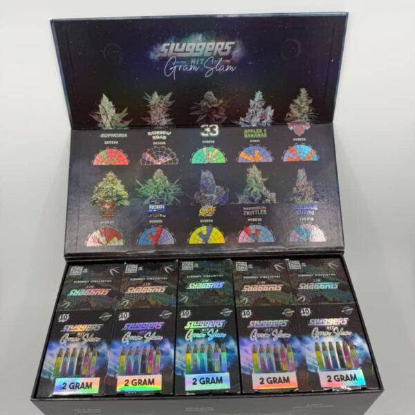 sluggers hit gram slam 2g disposable