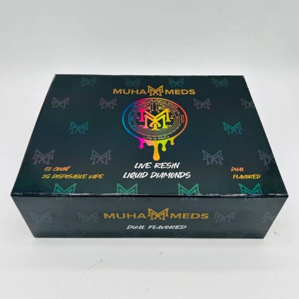 muha meds dual flavor 2g new disposable