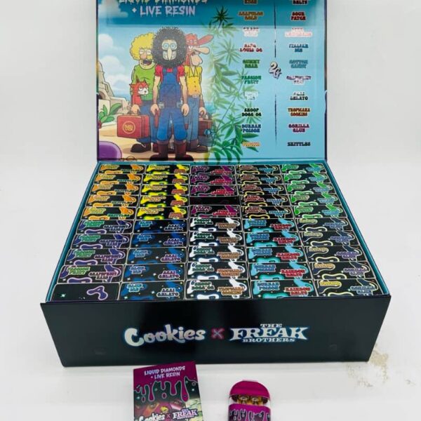 cookies x the freak brothers v2 2g disposable