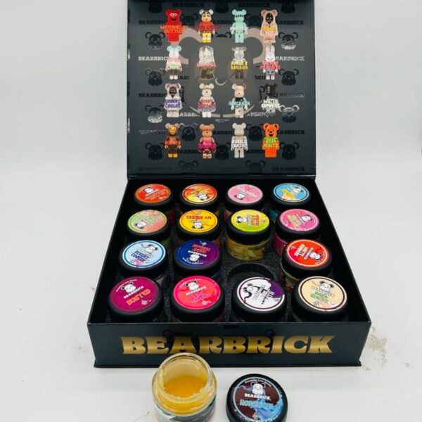 bearbrick exotic live resin badder 16jars