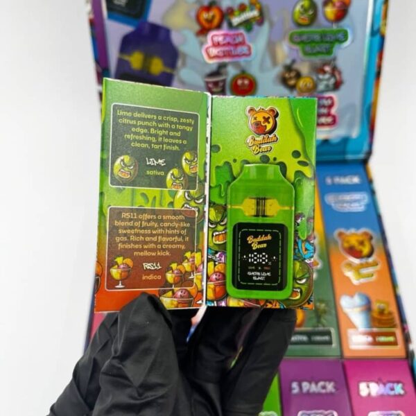 buddah bear 3 in 1 disposable 3g liquid live sugar diamonds