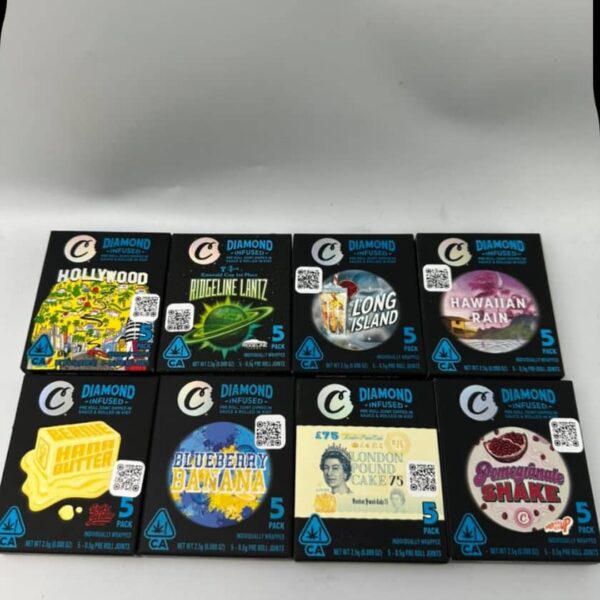 cookies diamond infused joints pre rolls