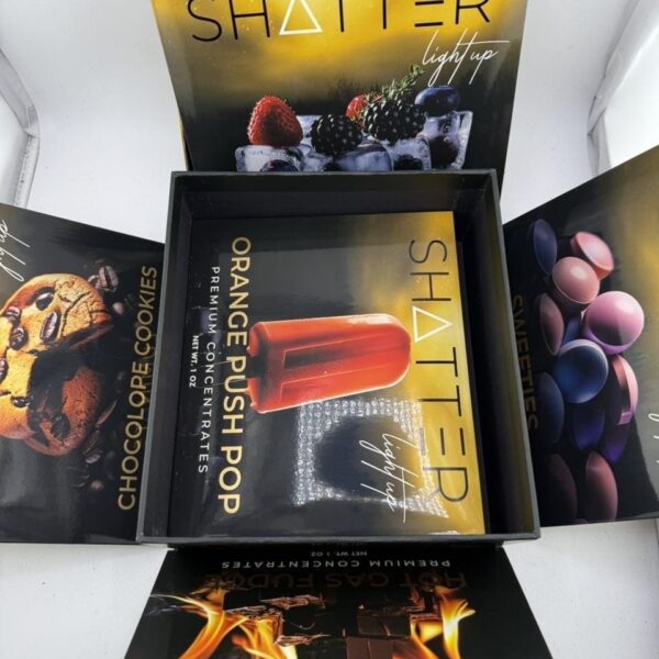 luminate shatter light up premium concentrates 1oz
