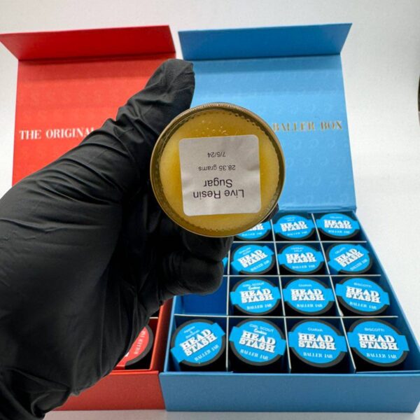 head stash baller box live resin sugar 28.35g