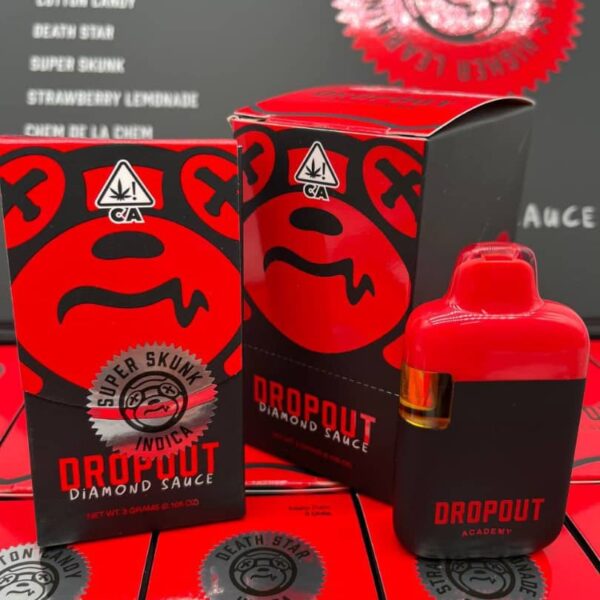 dropout academy diamond sauce 3g disposable