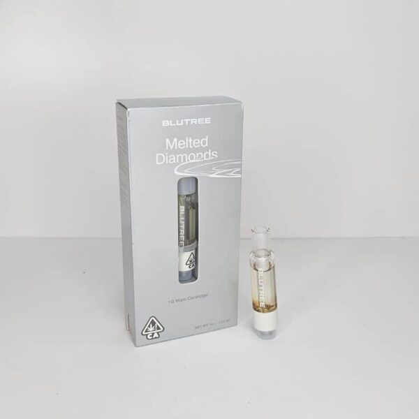 blutree melted diamonds 1g vape cartridge