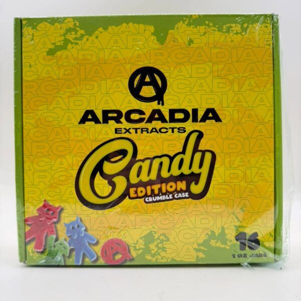 arcadia extracts candy edition crumble case 16oz