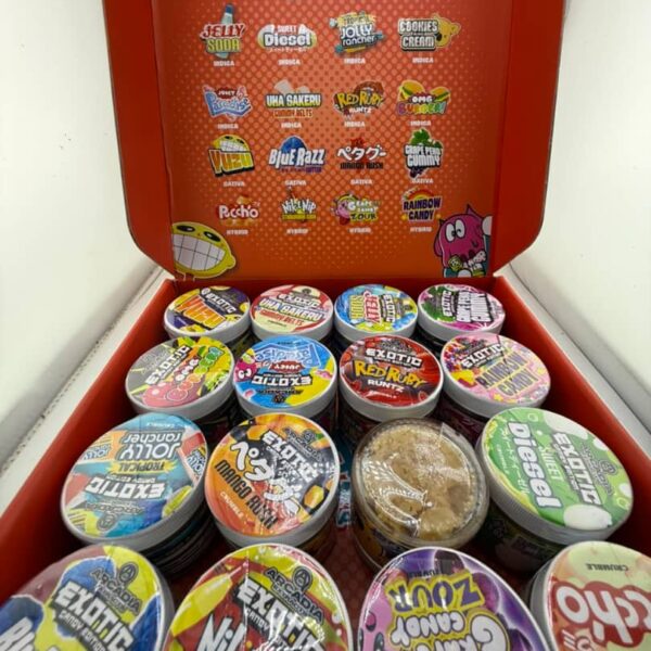 arcadia extracts exotic candy edition crumble case