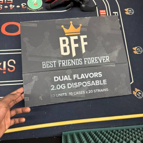 bff 2g disposable dual chamber