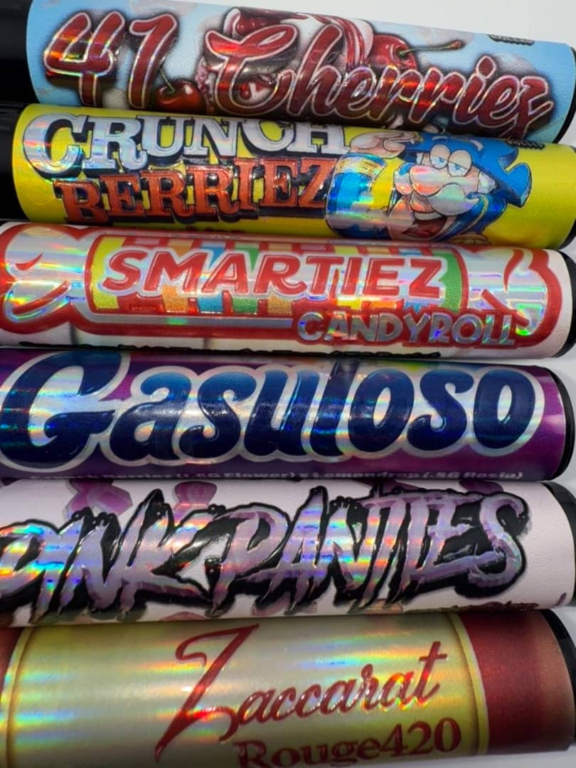 WhatsApp Image 2025-12-06 at 2.05.12 PM new luminate hash holes 2.1g prerolls