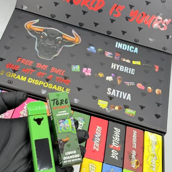 new toro extracts 2g disposable with screen