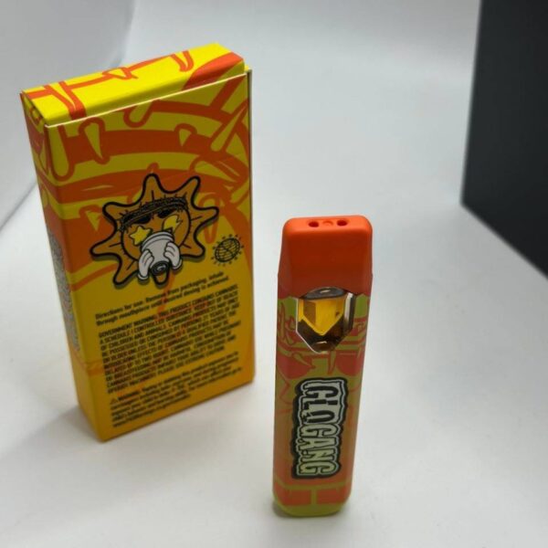 glo gang live resin 1g disposable global genetic