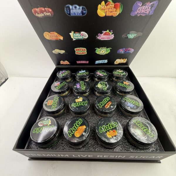muha meds mates premium live resin sugar variety pack