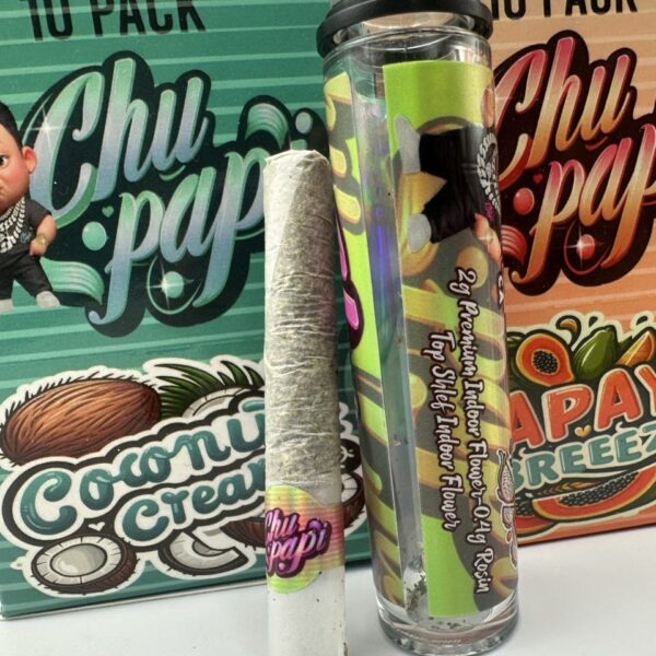 chu papi 2g premium indoors flowers 0.4 rosin