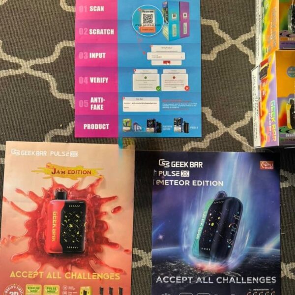 geek bar pluse x meteor edition