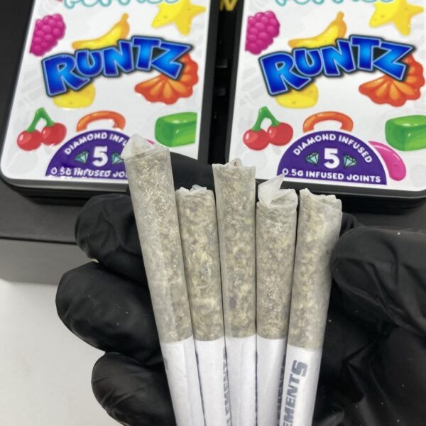 puffin puffies diamond infused 0.5g joint